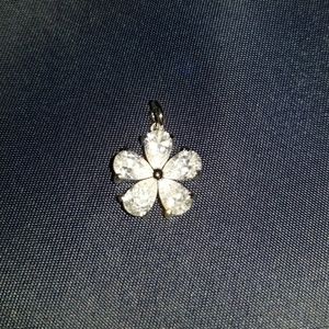 Snowflake necklace charm